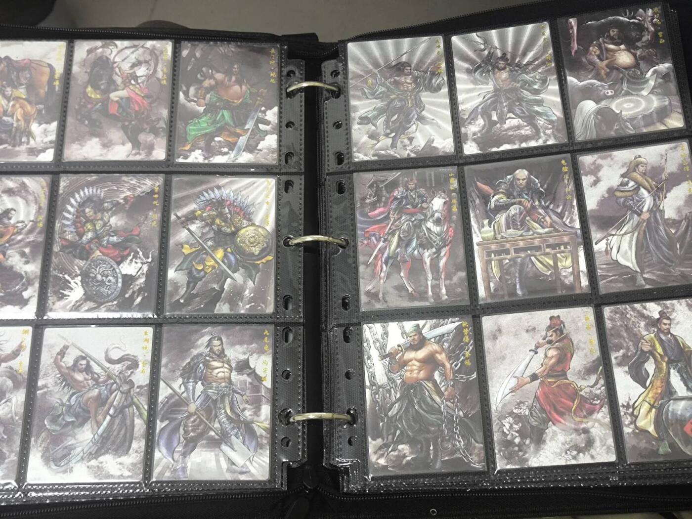 夜之极第三十二期 （10月7日周二晚9点截拍，欢迎竞拍） 卡德曼 张建东水浒盲盒版 第一弹水墨粗闪 68张