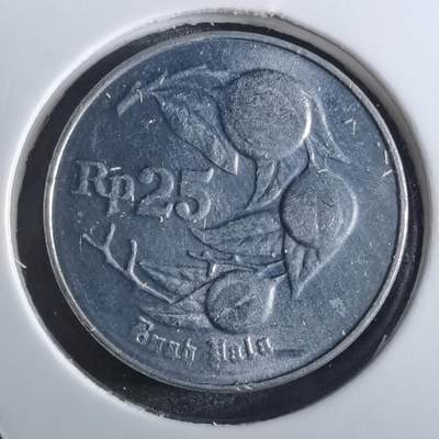 沼泽如烟--第860场 - 印度尼西亚1994年25卢比