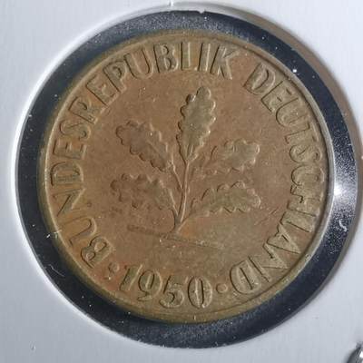 沼泽如烟--第861场 - 德国1950年10芬尼
