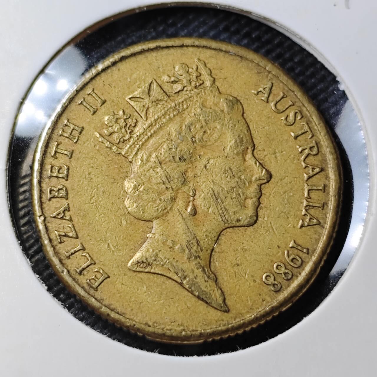 KK钱币收藏小铺 第354场 2月预留时间 周末发货  澳大利亚1元纪念币