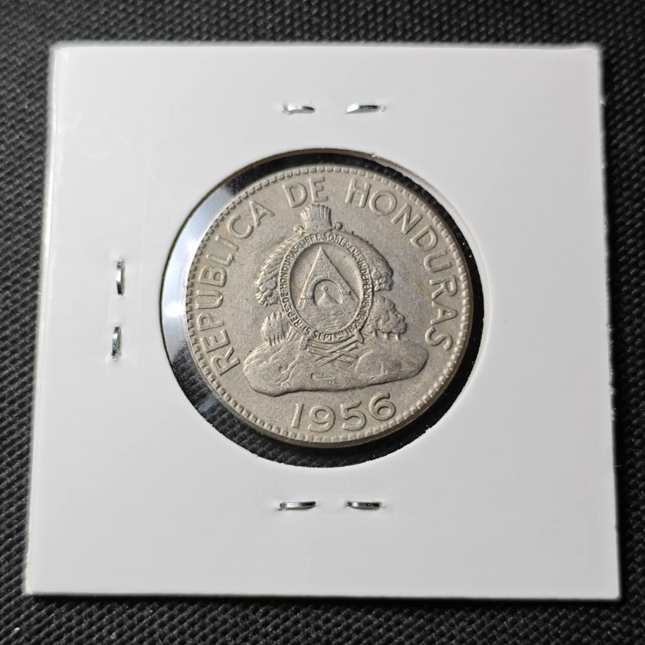 KK钱币收藏小铺 第354场 2月预留时间 周末发货  1956洪都拉斯10分