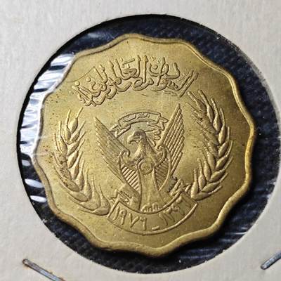 KK钱币收藏小铺 第354场 2月预留时间 周末发货 -  苏丹10米利姆铜币 好品