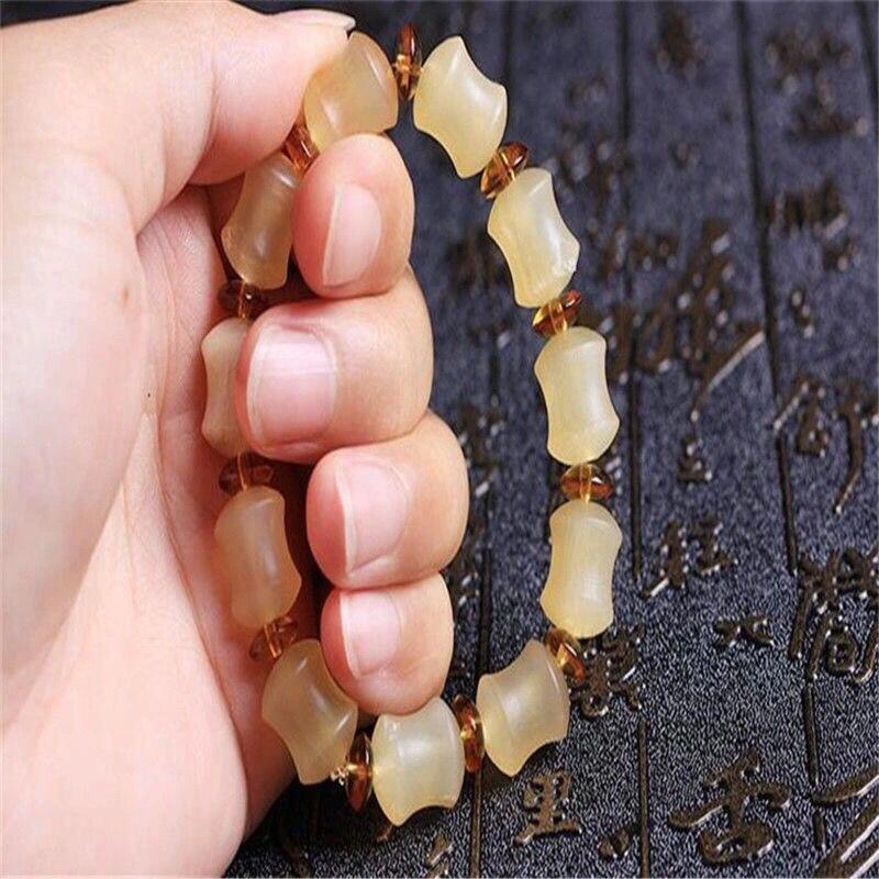 杂相专场（5） 羊角竹节佛珠手串