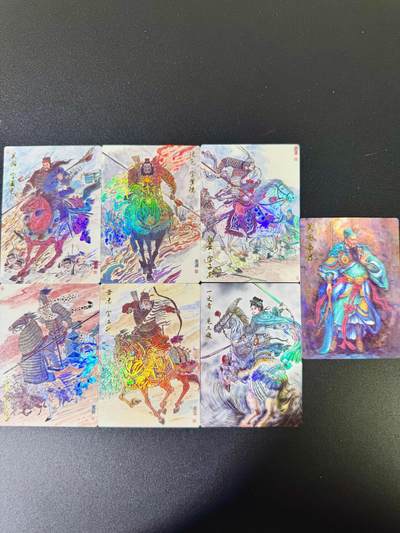 NO.12 好又多金牌大场，金戈铁马+美女如云，每周一站式配齐，方便凑单！（周6晚6点半截拍，卖家送拍0抽成！） - 齐卡 王涌喆五虎 彩闪一套7张