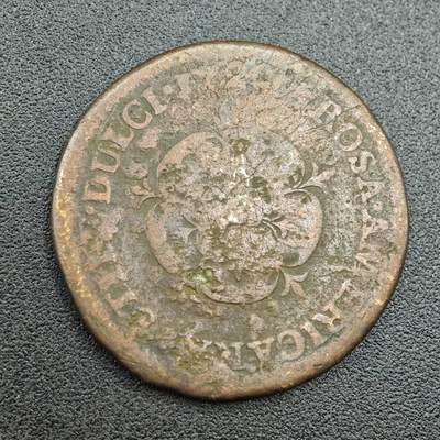【淘币小摊】限时拍第七百五十八拍  国庆10连拍 老铜币场 外出13号发货 满百包邮可预留两周  周一统一发货  - 苏格兰1722年乔治一世老铜币