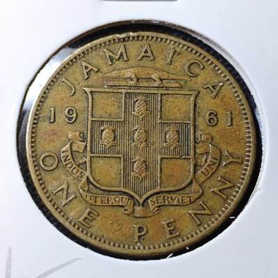 KK钱币收藏小铺 第354场 2月预留时间 周末发货 -  英属牙买加1分铜币