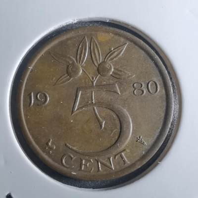 沼泽如烟--第860场 - 荷兰1980年五分
