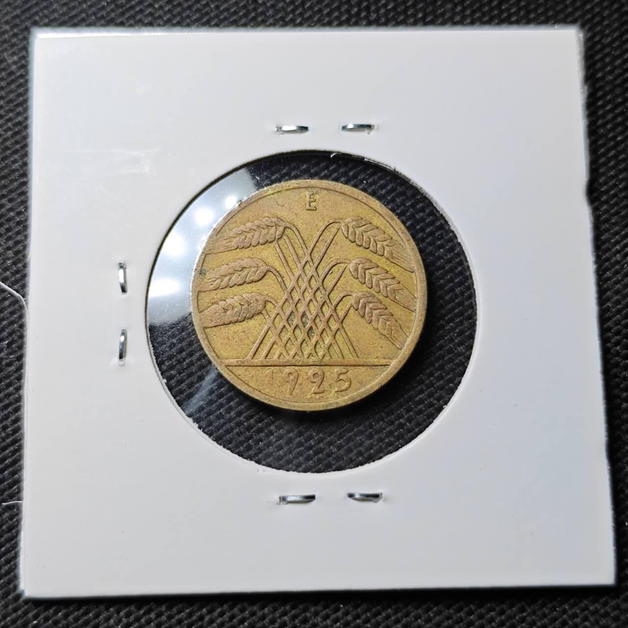 KK钱币收藏小铺 第354场 2月预留时间 周末发货  1925魏玛10分