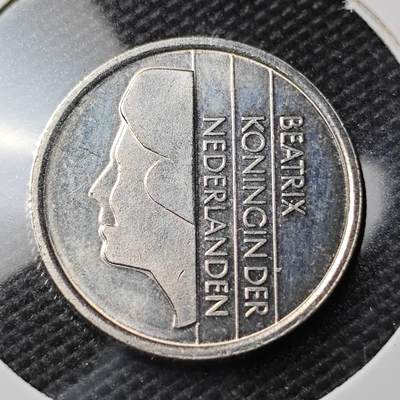 KK钱币收藏小铺 第354场 2月预留时间 周末发货 -  1995荷兰25分