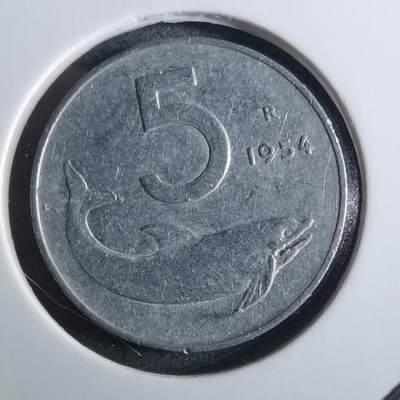 沼泽如烟--第860场 - 意大利1954年5里拉