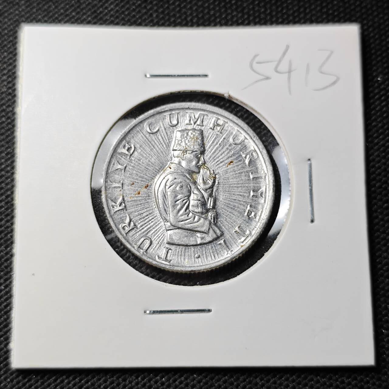 KK钱币收藏小铺 第354场 2月预留时间 周末发货  1982土耳其10库鲁 好品