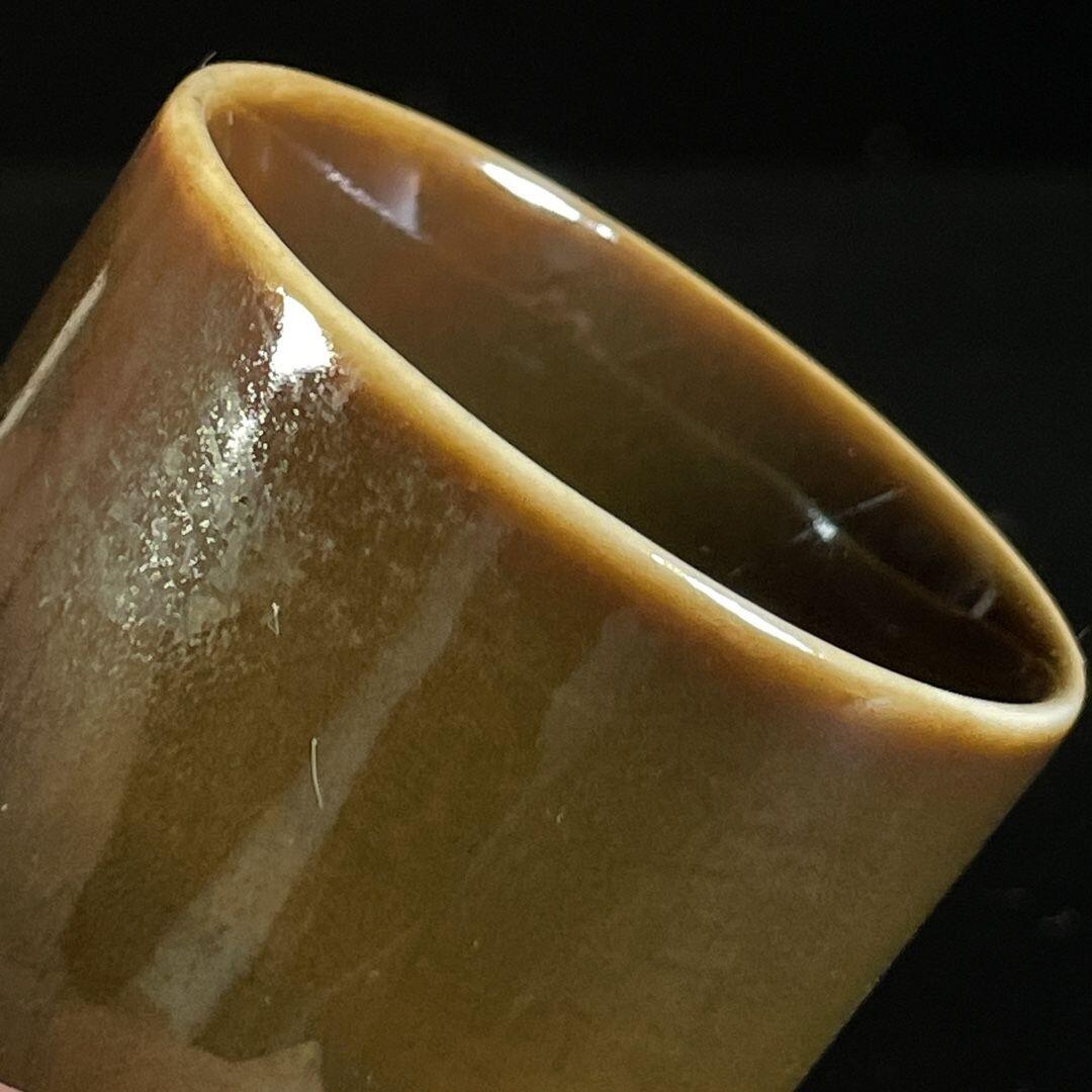 听雨轩  古玩陶瓷专场 单色釉酱釉色茶杯