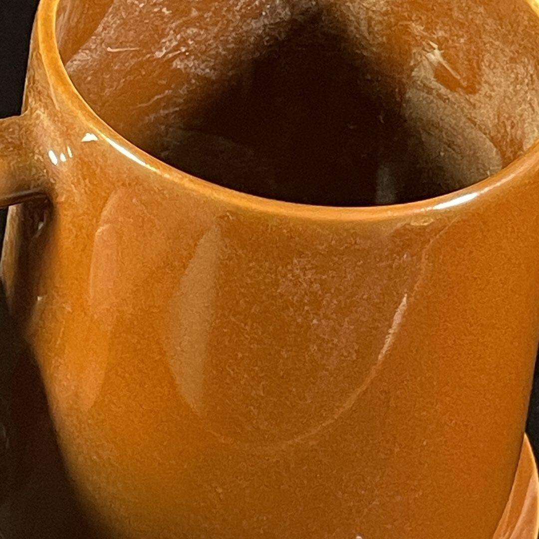听雨轩  古玩陶瓷专场  单色釉酱釉马克杯