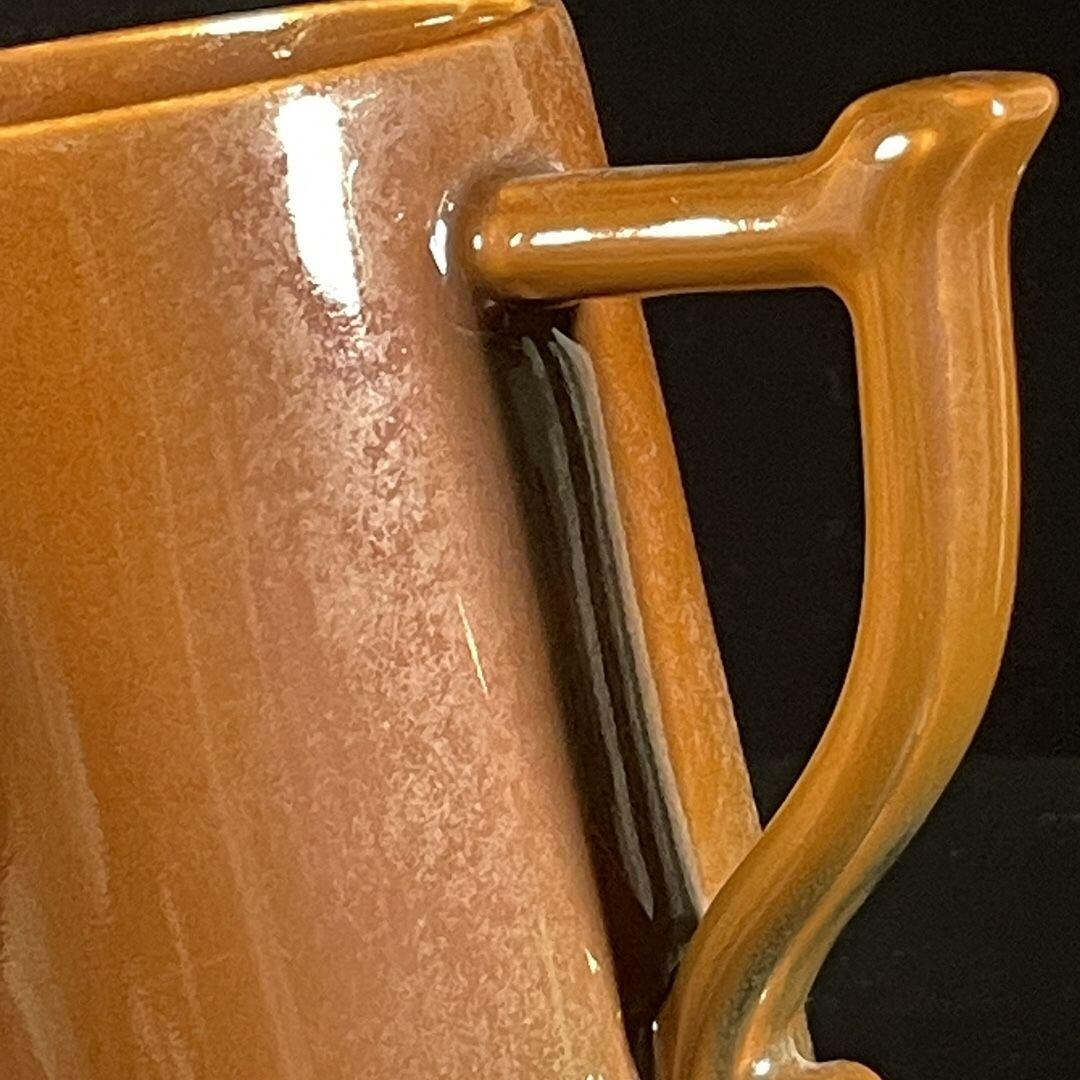 听雨轩  古玩陶瓷专场  单色釉酱釉马克杯