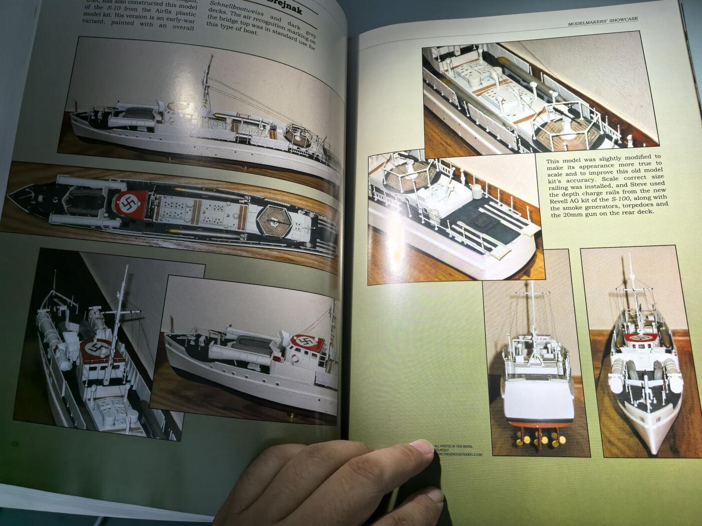 盛世勋华——号角文化勋章邮票专场拍卖第282期 军模型制作指南 ShipCraft系列 德国S艇 64页
