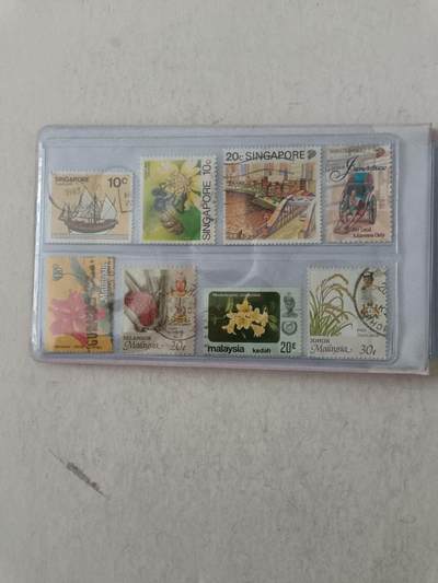 【20251007】非全新纸币第292场 新加坡硬币和邮票册