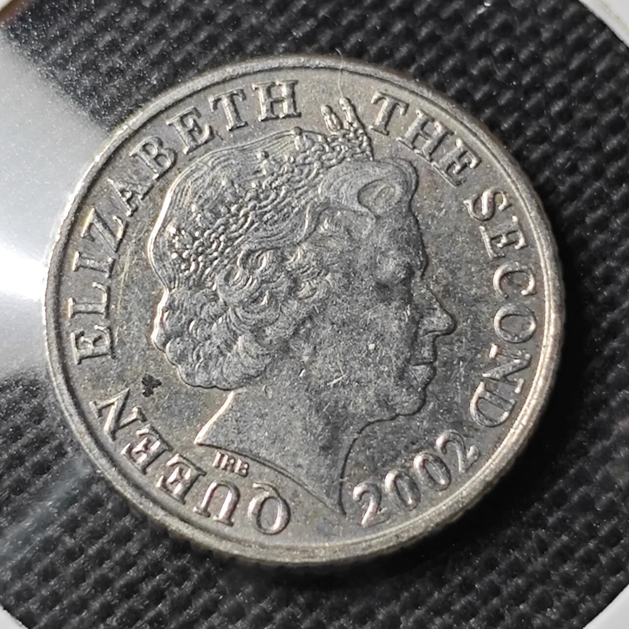 KK钱币收藏小铺 第354场 2月预留时间 周末发货  泽西5便士