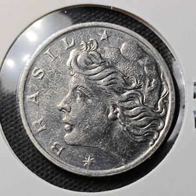 KK钱币收藏小铺 第354场 2月预留时间 周末发货 -  1970巴西1克鲁塞罗