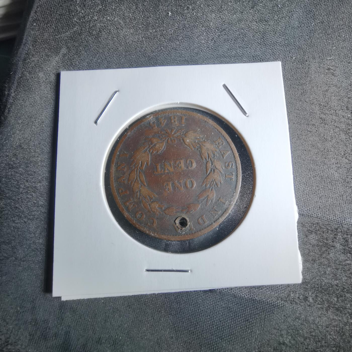 沼泽如烟--第861场 东印度公司1845年一分