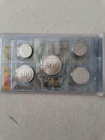 【20251007】非全新纸币第292场 新加坡硬币和邮票册