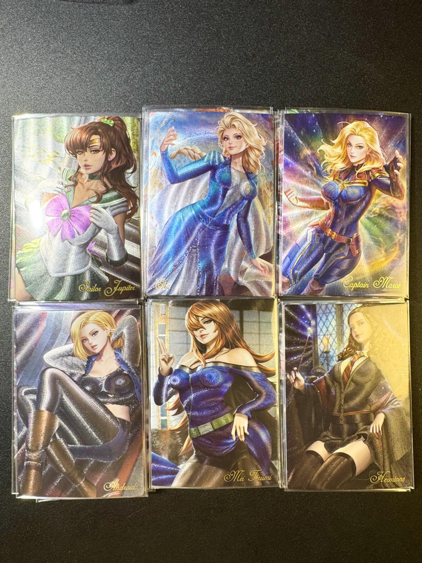 NO.11 好又多金牌大场强势回归，一站式配齐，方便凑单！（周6晚6点半截拍，卖家送拍0抽成！）  【大全套】卡乐 清凉女神acg 半粗套卡 54张全