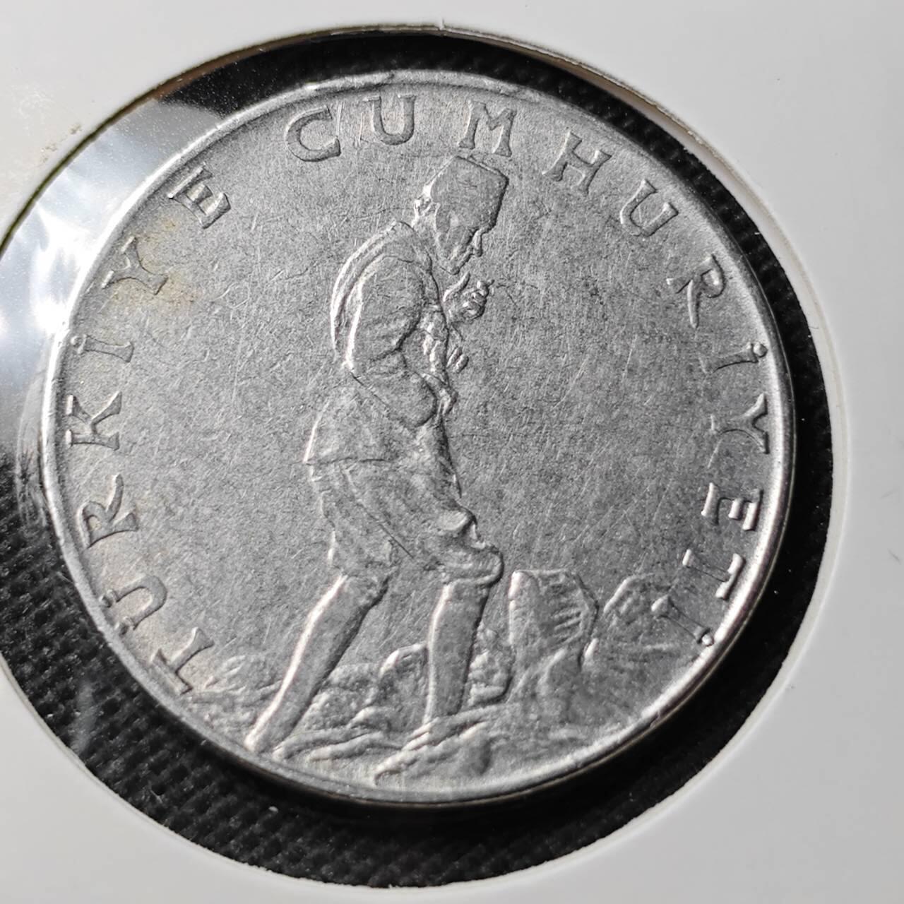 KK钱币收藏小铺 第354场 2月预留时间 周末发货  1967土耳其2.5里拉