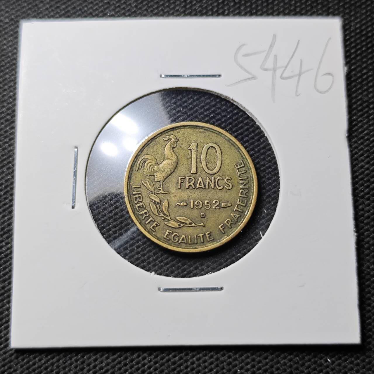 KK钱币收藏小铺 第354场 2月预留时间 周末发货  法国10法郎铜币