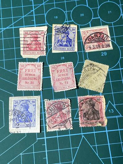 2025年第一百零四场(总第一百三十场）外国好品散币及老藏家邮票场(免佣金) - 邮票9枚