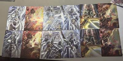 秋萤阁第24期 (10月7日周五晚上22点截拍，欢迎竞拍)  - 【半粗】玄卡阁三国英雄志 子木五虎 半粗工艺