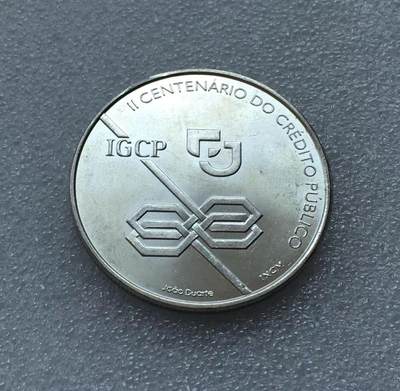 世界钱币专场拍卖 - 葡萄牙1000埃斯库多大银币 27克