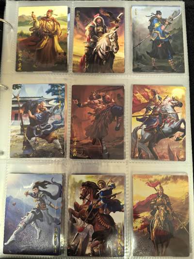 丫丫卡拍-场主生日🎂全场包邮（3月1日22：00截拍） 豪卡水浒【无双】天罡36星一套 （普卡工艺） 入册非常好看☆寄