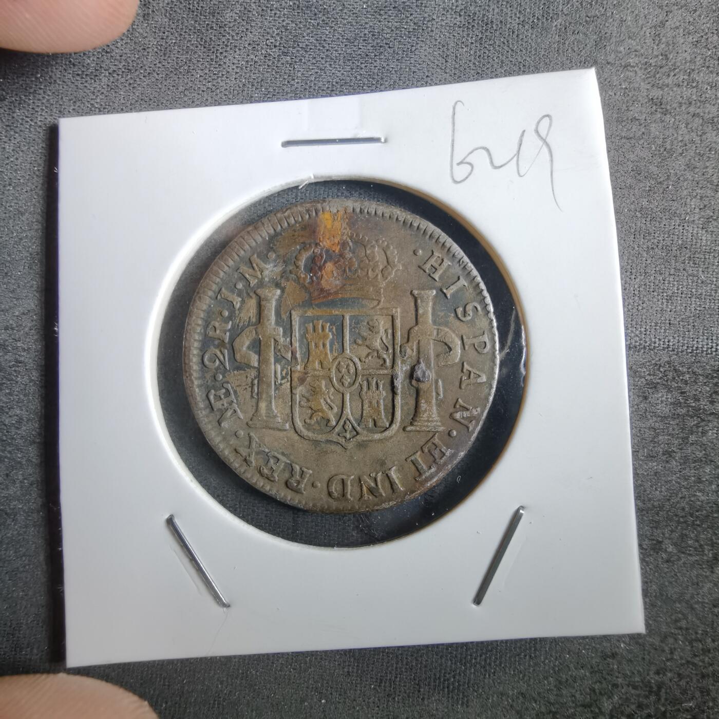 沼泽如烟--第862场 西属墨西哥1772年卡洛斯三世银币