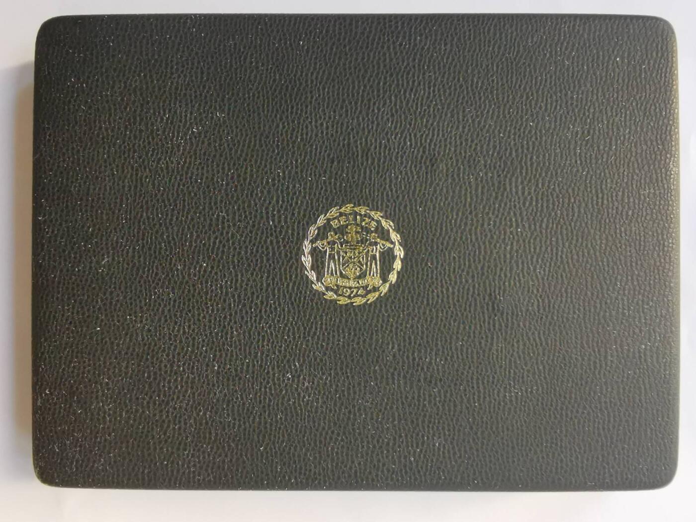 巨藏钱币第三期10月7日8点古今中外硬币套装银币 伯利兹1974年8枚套精制套币2铜6镍原盒-品相一流