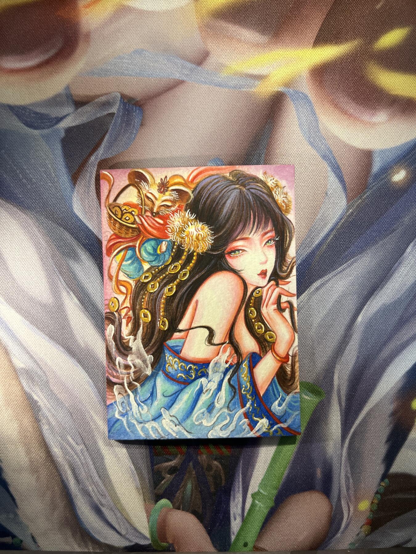 截拍（收拍品免费放盘）范特卡 燎原 卡得曼 【手绘】太乙 鼠（十二生肖） 墨婉文化&乾坤未定