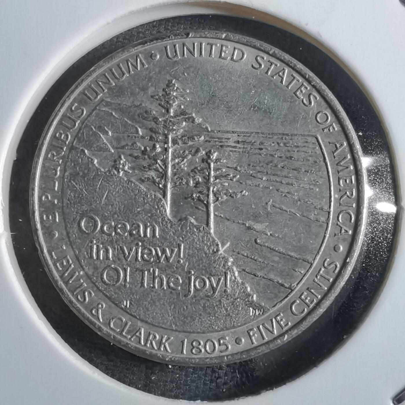 沼泽如烟--第862场 美国2005年五分纪念币