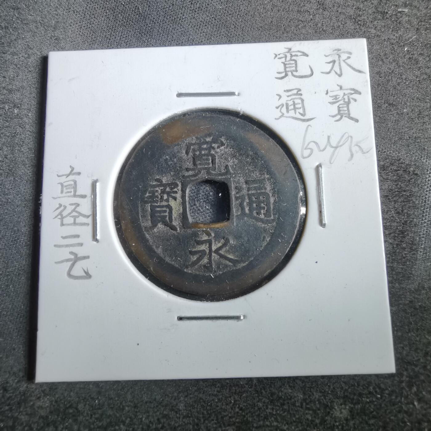 沼泽如烟--第862场 宽永通宝