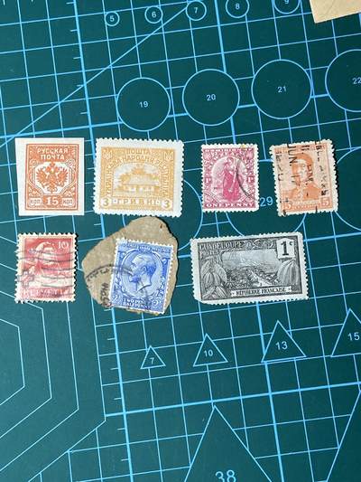2025年第一百零四场(总第一百三十场）外国好品散币及老藏家邮票场(免佣金) - 俄罗斯邮票7枚