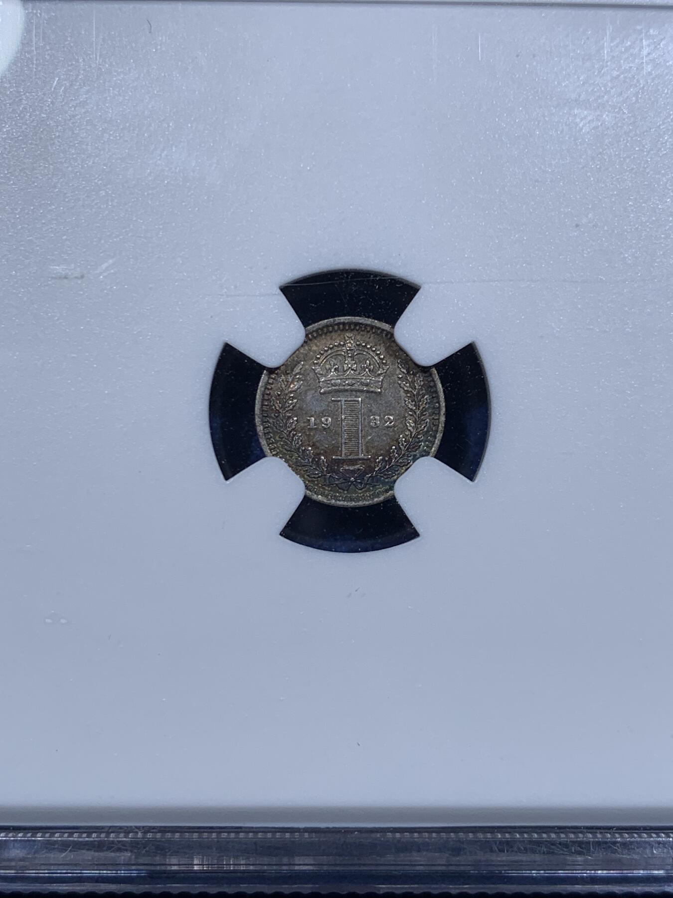 《竞宝斋》第425场 周日，周一  2场连拍 （全场包邮） 四枚一组 NGC UNC 英国1932年乔治五世灌足节一套（外拍编号保留，细节不错）
