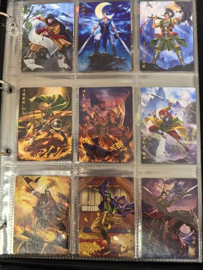 丫丫卡拍-场主生日🎂全场包邮（3月1日22：00截拍） 豪卡水浒【忠义】地煞72星一套 （普卡）工艺 入册非常好看☆寄