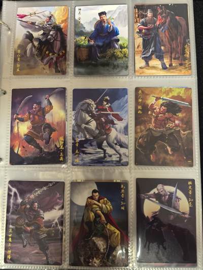 丫丫卡拍-场主生日🎂全场包邮（3月1日22：00截拍） 豪卡水浒【无双】地煞72星一套 （普卡工艺） 入册非常好看☆寄