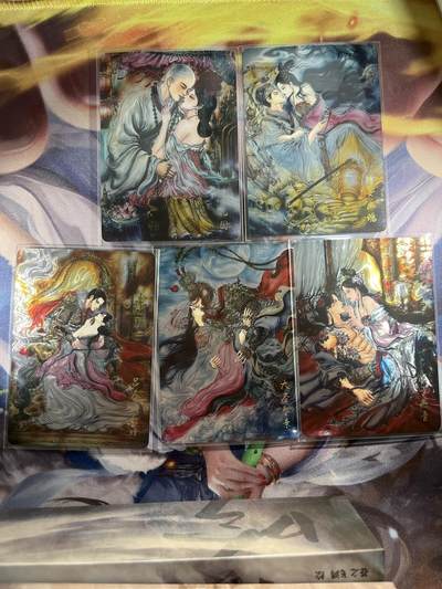 截拍（收拍品免费放盘）范特卡 燎原 卡得曼 - 【光刻一套】梓墨 一套5张 墨婉文化&乾坤未定