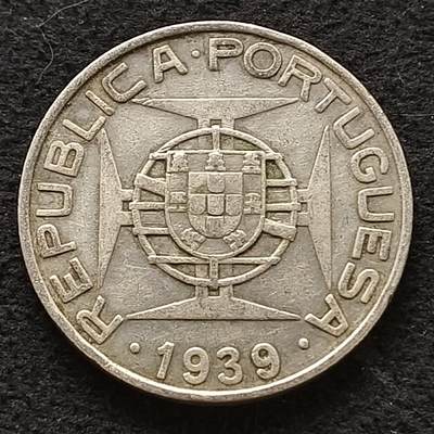 【全场包邮】纯粹捡漏拍466场-待排序 - 葡属圣多美和普林西比1939年10埃斯库多银币