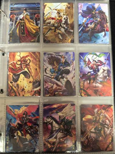 丫丫卡拍-场主生日🎂全场包邮（3月1日22：00截拍） 豪卡水浒【忠义】天罡36星一套 （普卡）工艺 入册非常好看☆寄