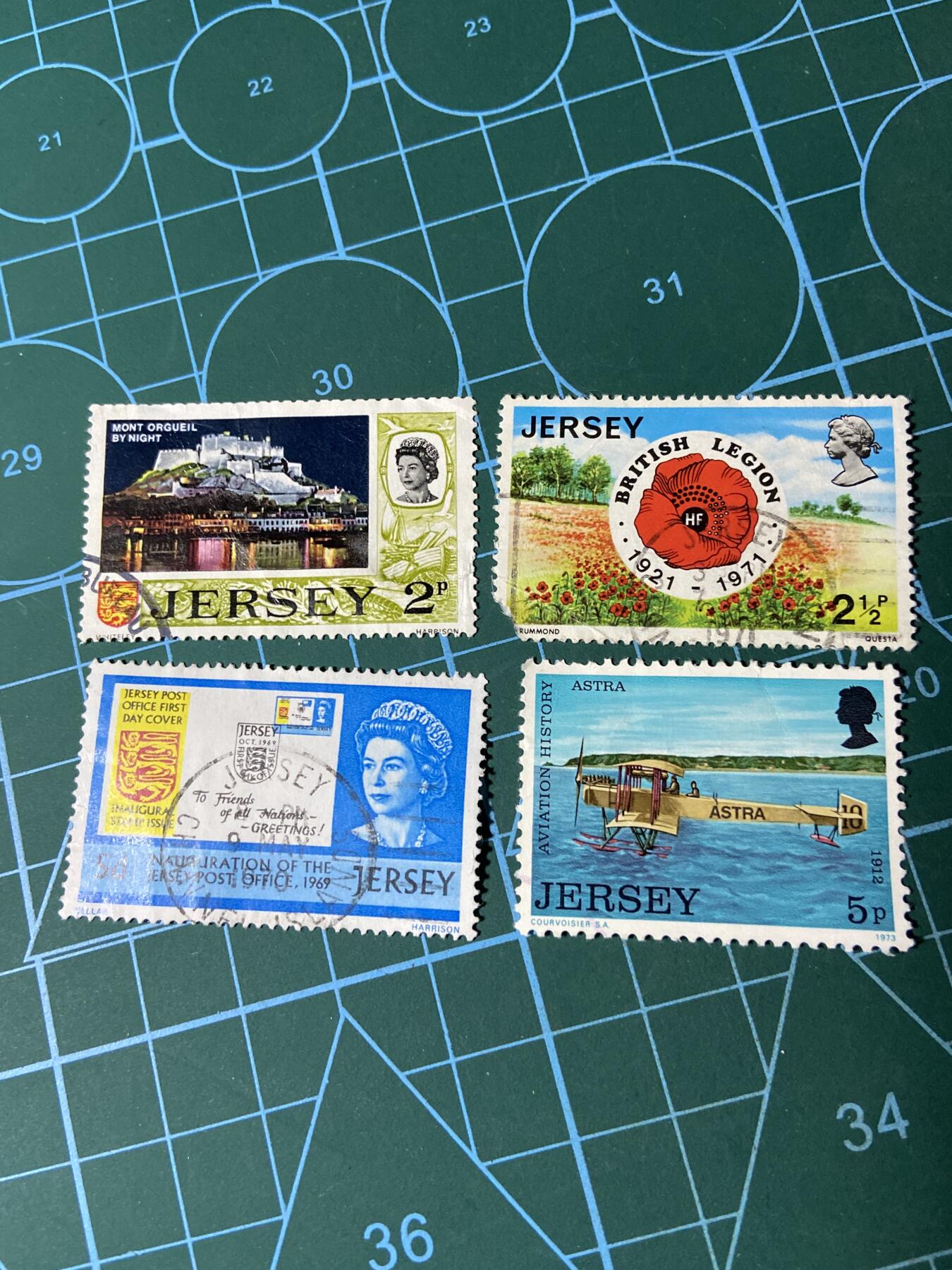 2025年第一百零四场(总第一百三十场）外国好品散币及老藏家邮票场(免佣金) 英属泽西岛🇯🇪邮票26枚