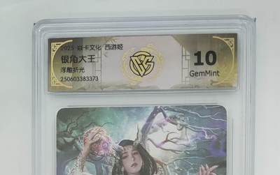 秋萤阁第24期 (10月7日周五晚上22点截拍，欢迎竞拍)  - 焱卡西游姬 银角大王 浮雕折光 10G