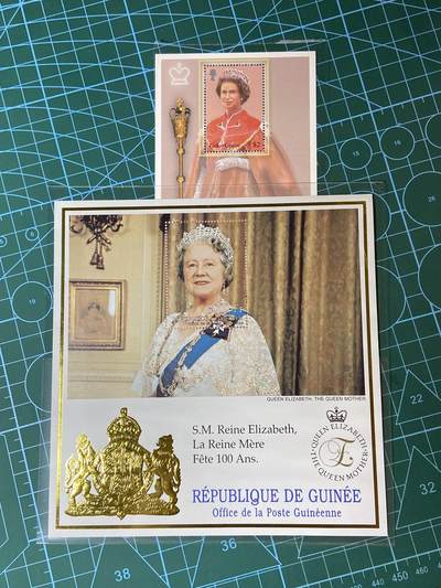 2025年第一百零四场(总第一百三十场）外国好品散币及老藏家邮票场(免佣金) - 英国🇬🇧小型张新邮票2枚