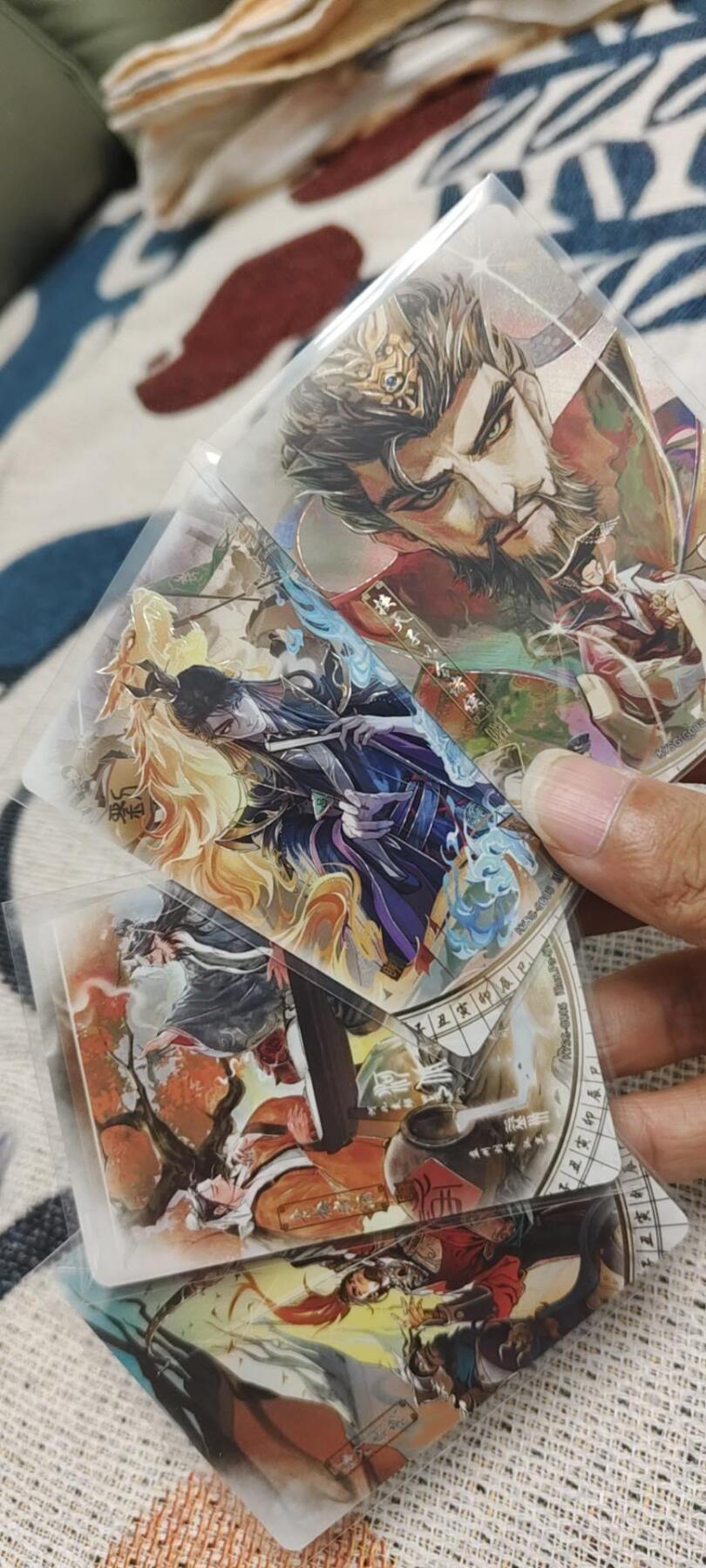 秋原瞳的小店第二十四期（持续收拍，祝大家国庆中秋快乐，好好睡它个自然醒） 卡游三国2弹千古一瞬一套齐4张