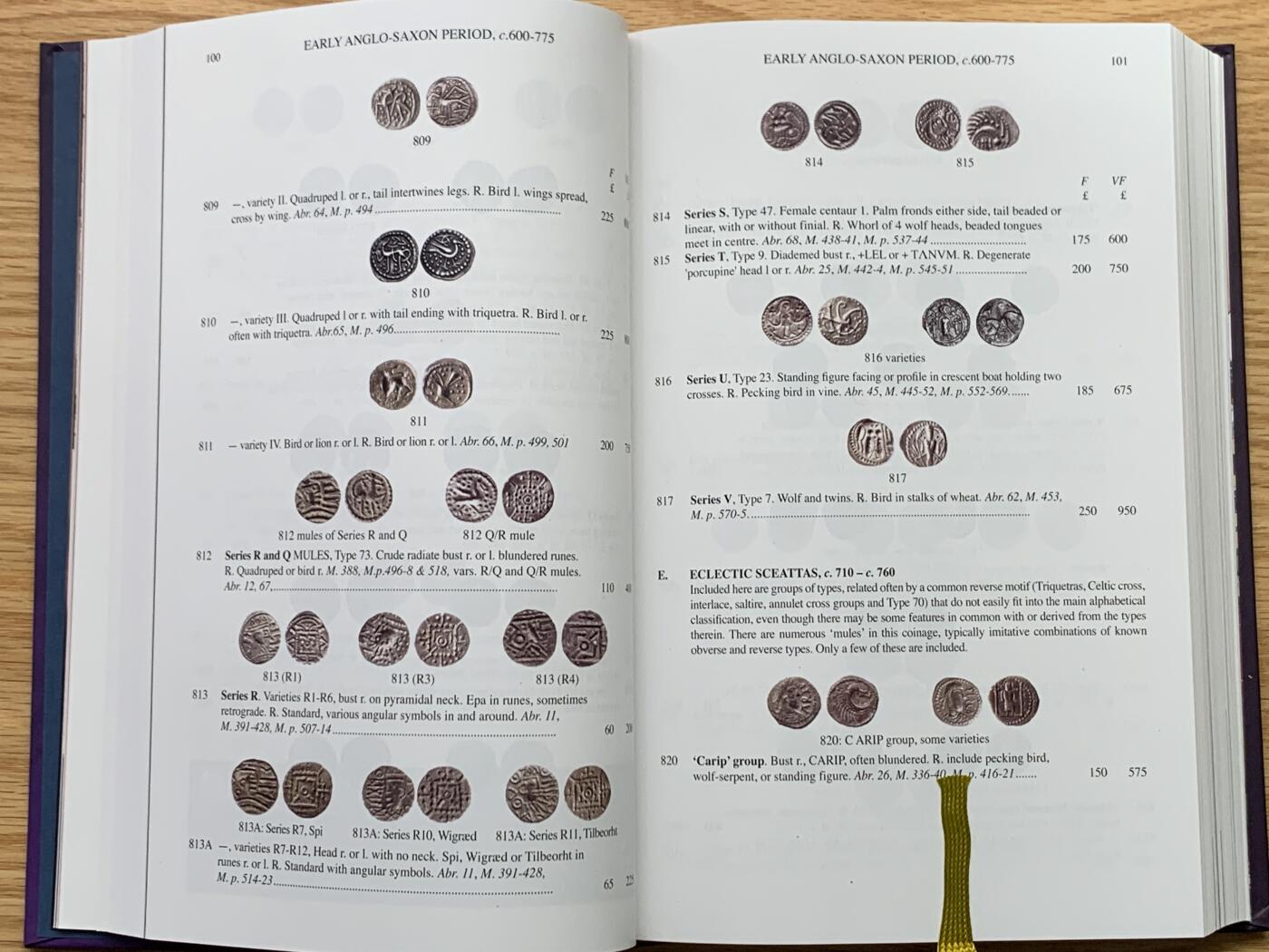 《竞宝斋》第426场 周日，周一  2场连拍 （全场包邮） 2025最新版英国钱币标准目录，完整收录英国从打制币到10进制前的所有钱币，英系藏家必备，PCGS和NGC官方参考目录