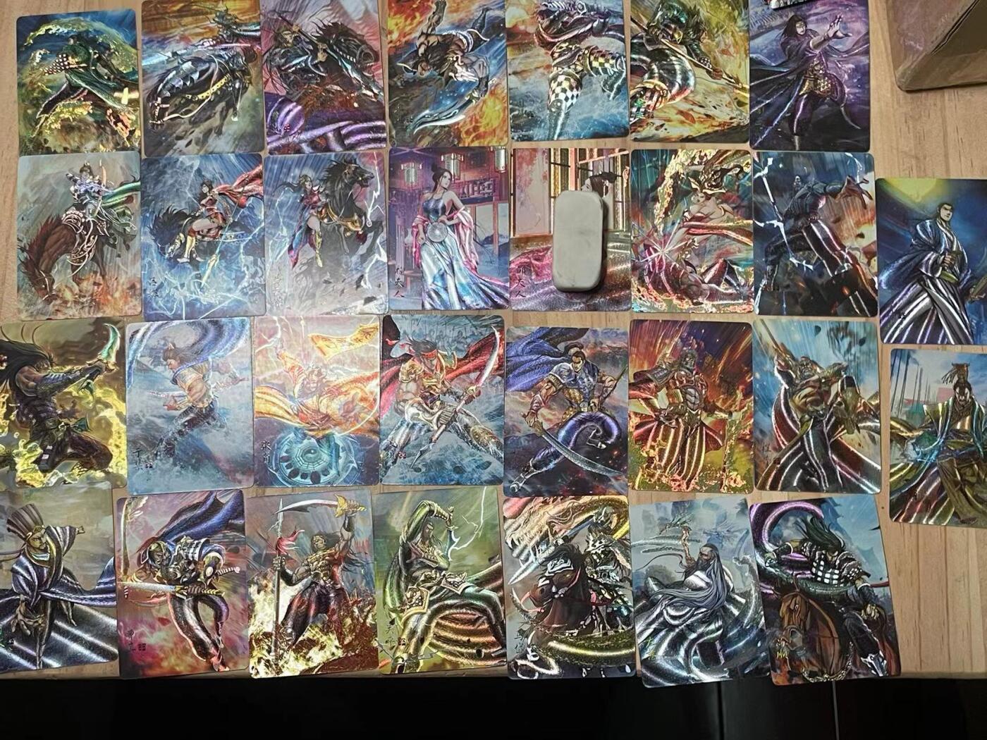寸草不生拍卖会 第十期 燎原 豪杰传第一弹  sr 粗闪一套