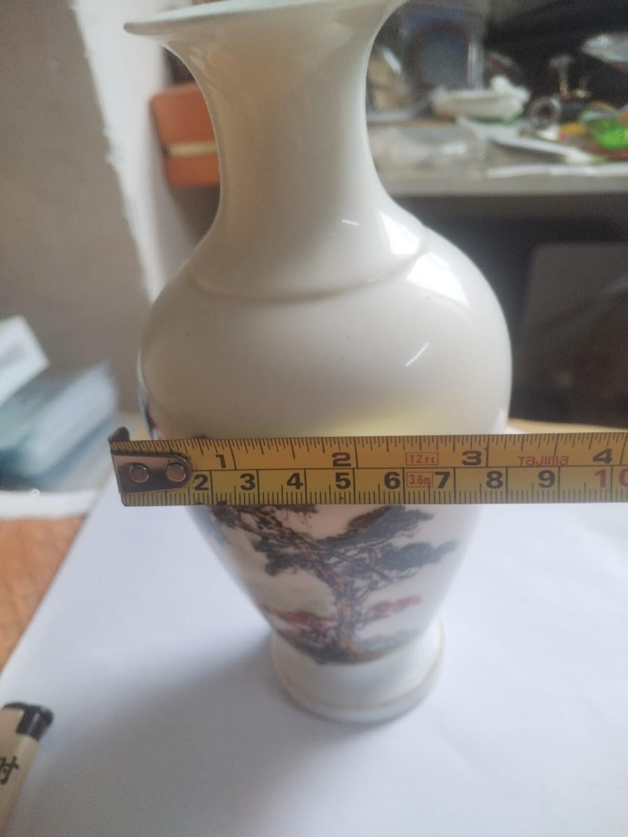 综合 德化窑瓷器花瓶。纯手工制作。